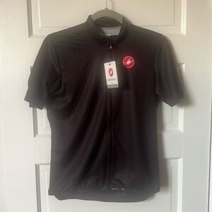 Black women’s Castelli Podio cycling jersey (L)